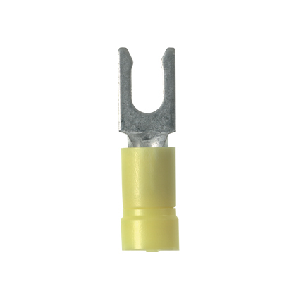 Locking Fork Terminal, vinyl insulated, 