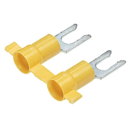 Locking Fork Terminal, vinyl insulated, 