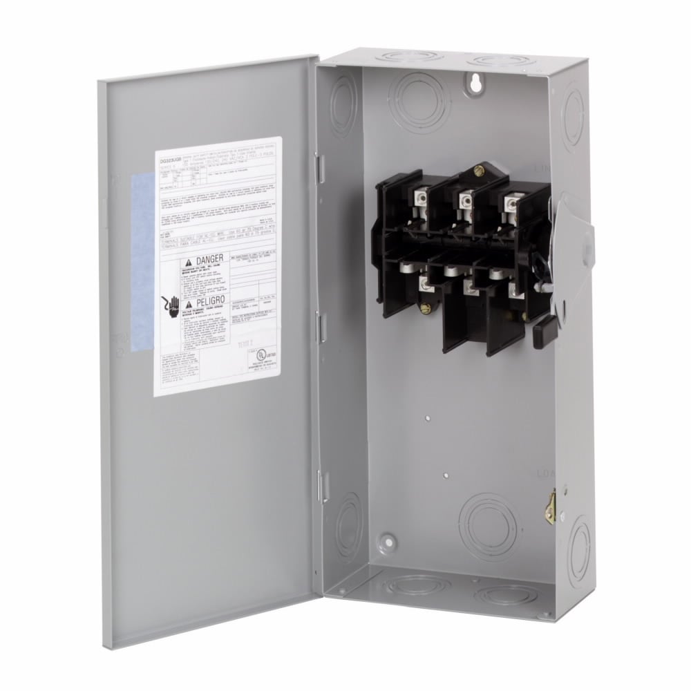 Eaton General duty cartridge fuse safety switch, 100 A, 240 V, NE
