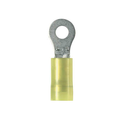 Ring Terminal, nylon insulated, 12 - 10 