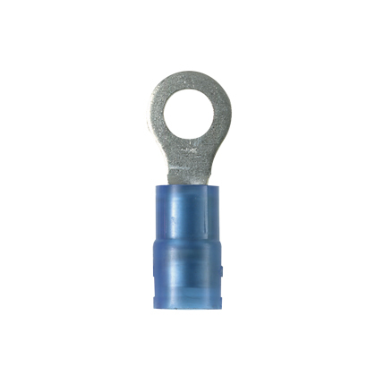 Ring Terminal, nylon insulated, 16 - 14 