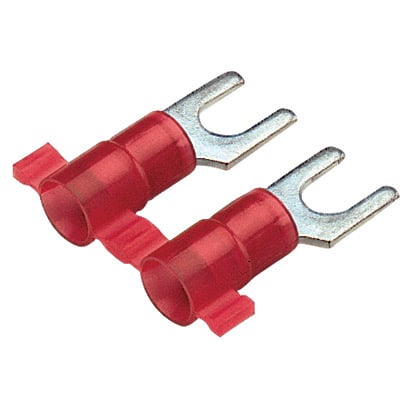 Fork Terminal, narrow tongue, nylon insu