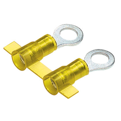 Ring Terminal, nylon insulated, 12 - 10 