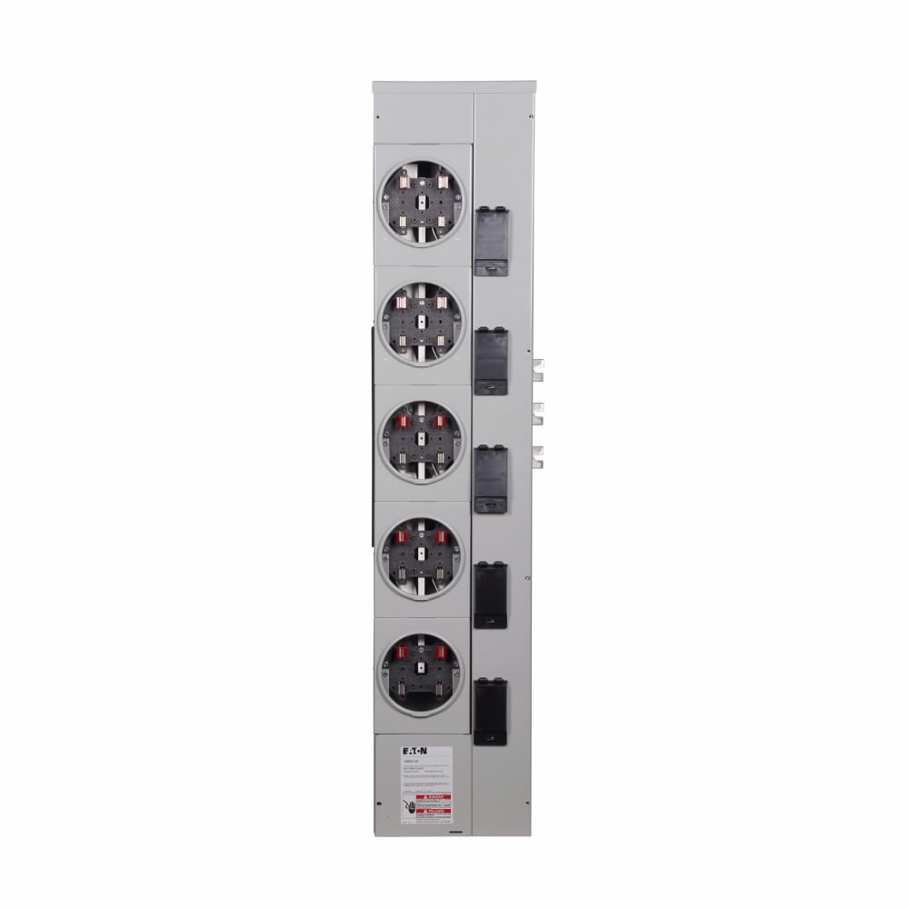 1MM512R 1 Phase, Ringed, Meter Module, 5 Socket, 125 Amp