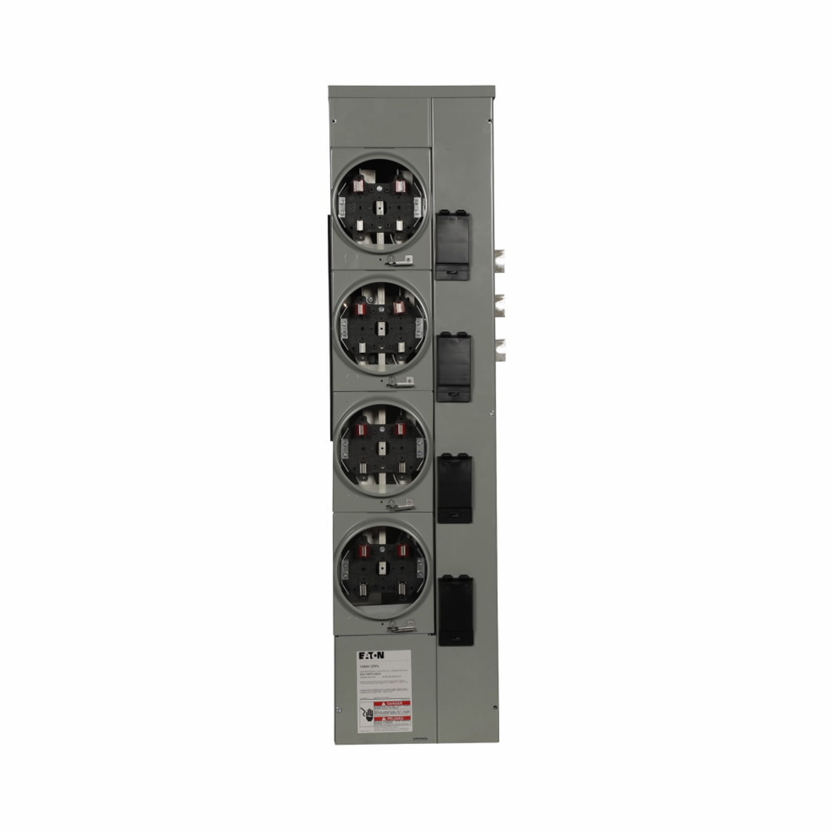 Vertical Meter Stack 1MM412RRL Residential Meter Stack, 125 Amp, Outdoor, 1 Phase in a ...