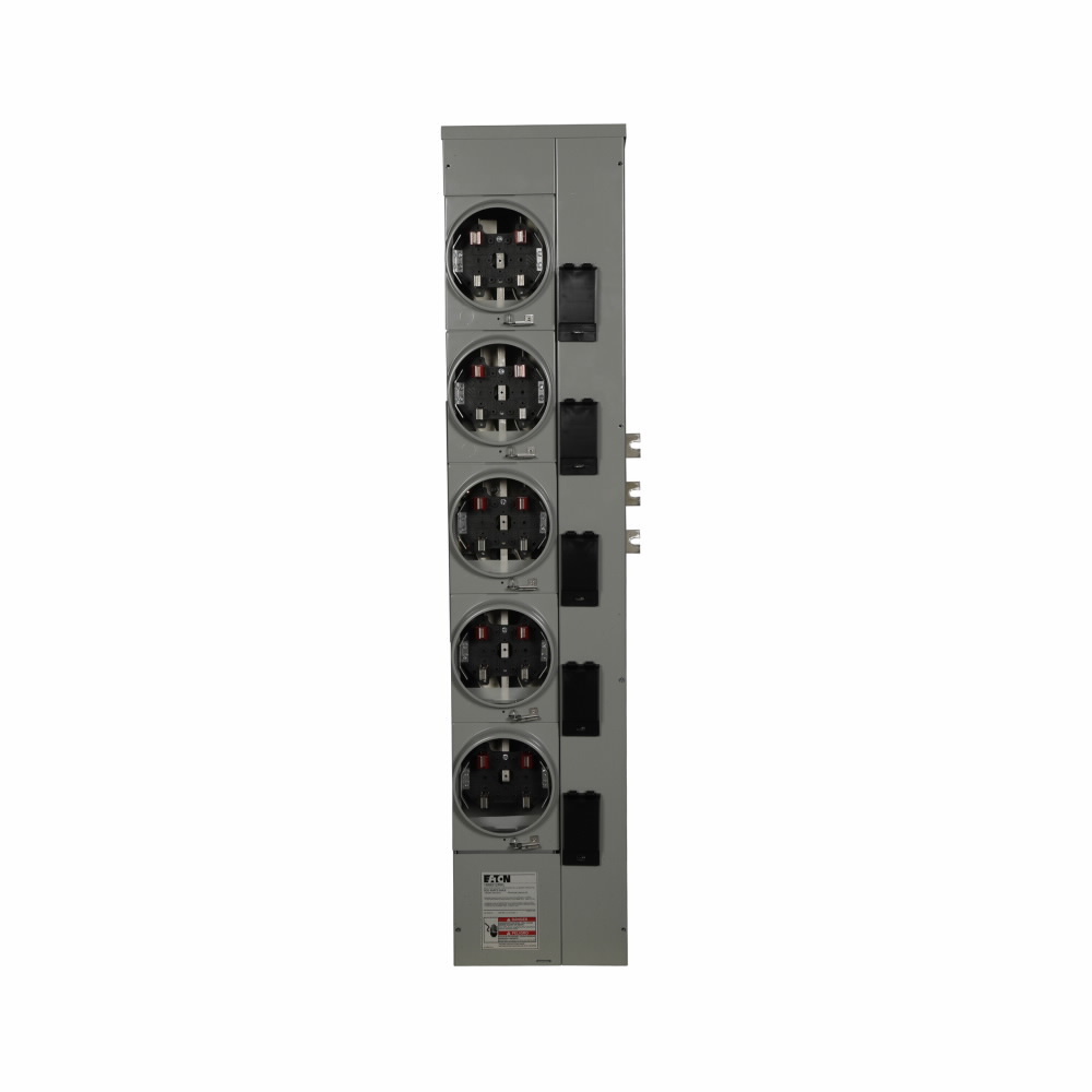 1 PHASE RINGLESS M.M., 5 SOCKETS, 125A