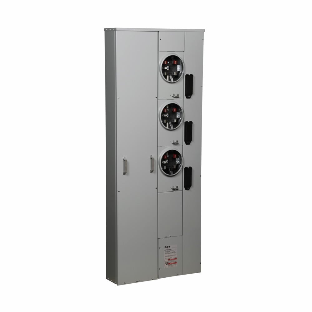 1MP3206RRL Meter Pack Meter Socket, 200 Amp, 1 Phase, Ringless, N ...