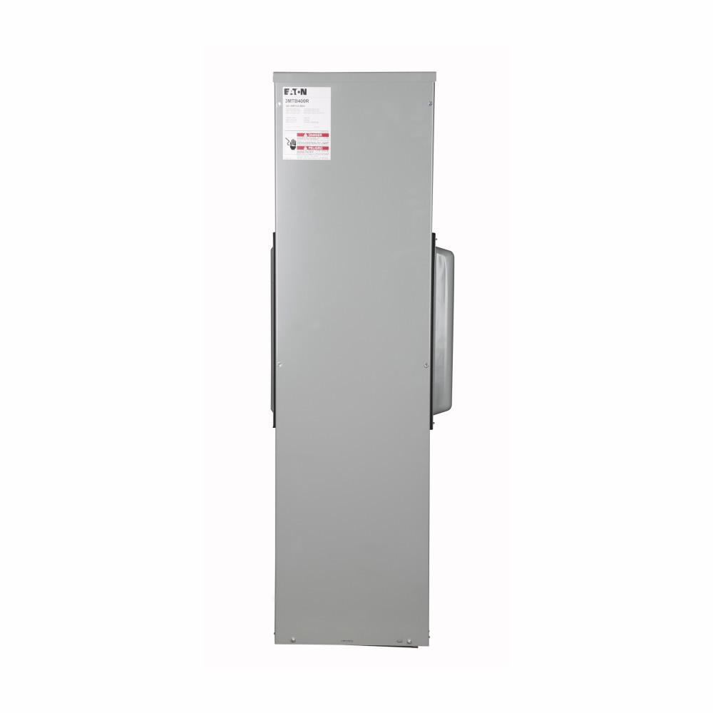 Eaton main terminal box, 400A, Aluminum, NEMA 3R, Overhead/underground, Four-wire, Three-phase, 120/208V, (1) #6 AWG-600 kcmil, (2) #1/0 AWG-250 kcmil
