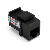 Voice Grade QuickPort Connector, Black