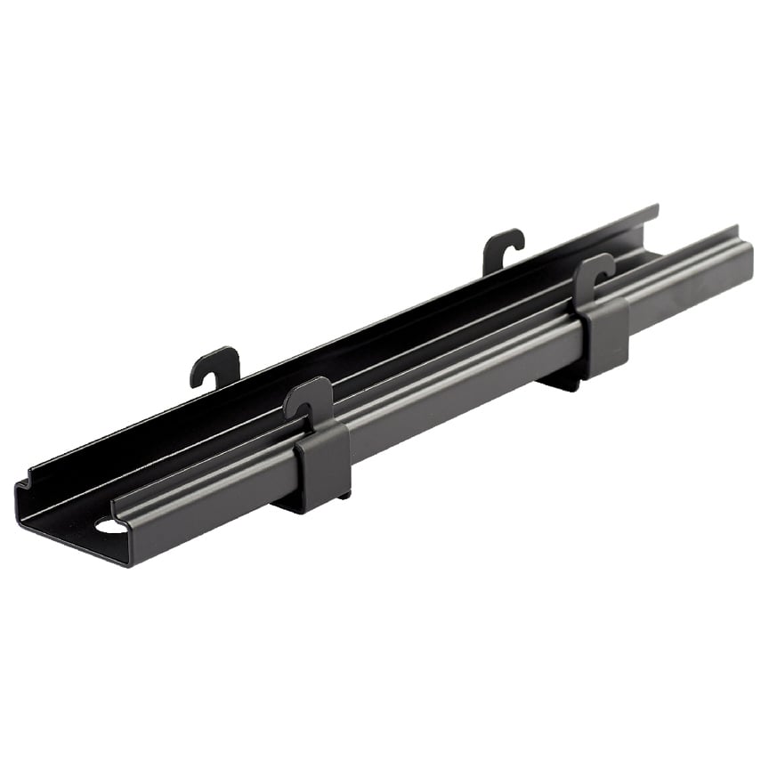Bracket, Trapeze, 8IN, Wyr-Grid, Black   