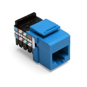 Voice Grade QuickPort Connector, Blue