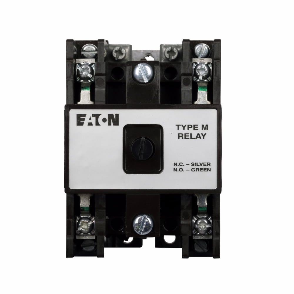 Eaton D26 Series AC Relay, Two-pole, 120V/60 Hz-110V coil voltage, 50 Hz, 2NO contact configuration, 0 blank cavities
