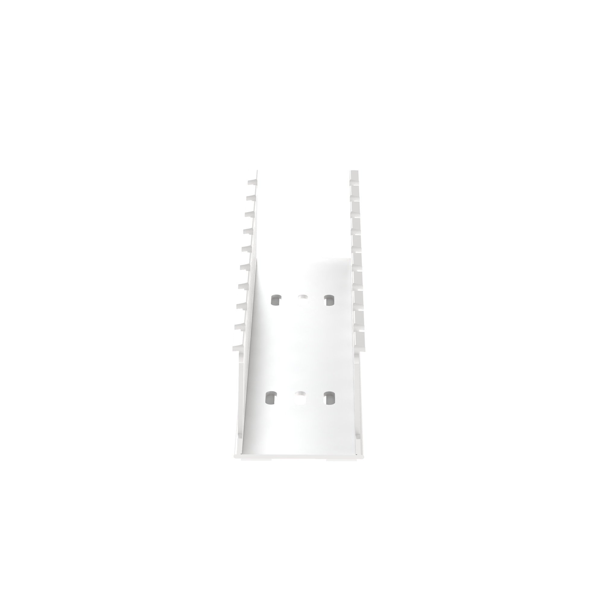 Panduct NE2X2WH6-A Wide Slot Duct, White, Adh., Hal-Free PPO, 2.08"x2.14", PK6