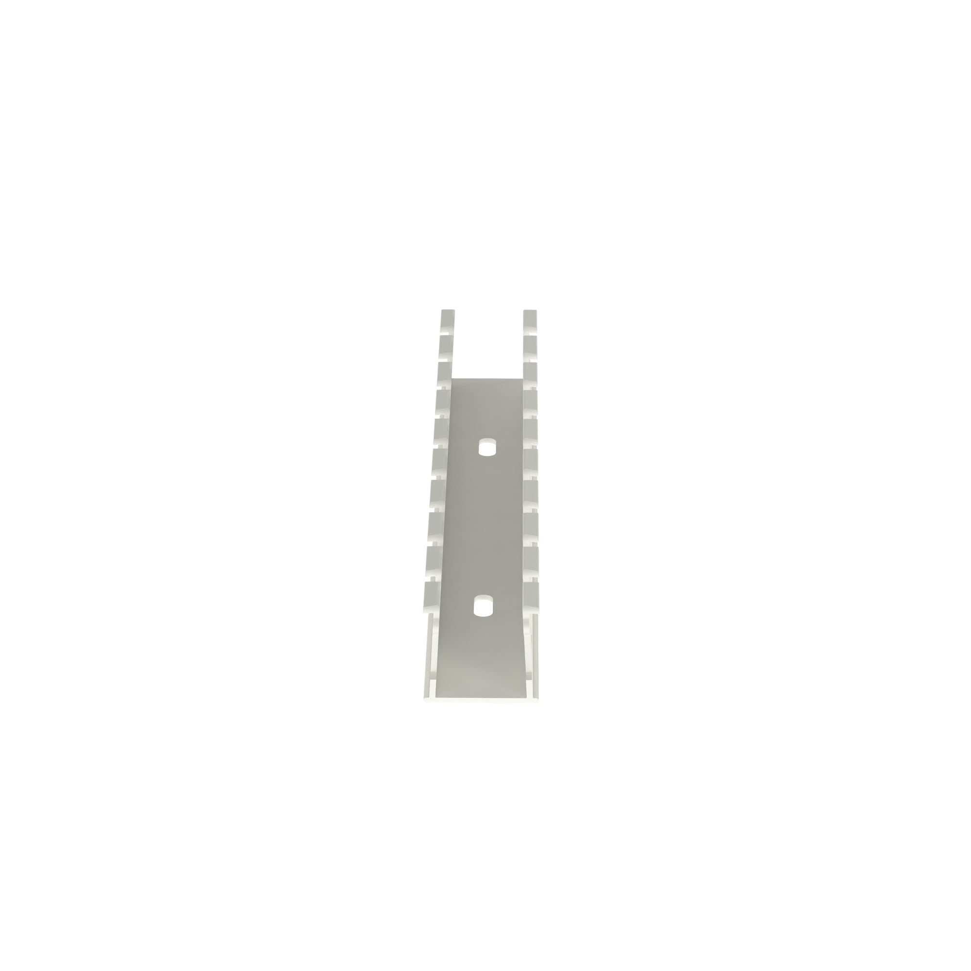 Slotted Duct, Halogen Free,1X1X6FT,White 