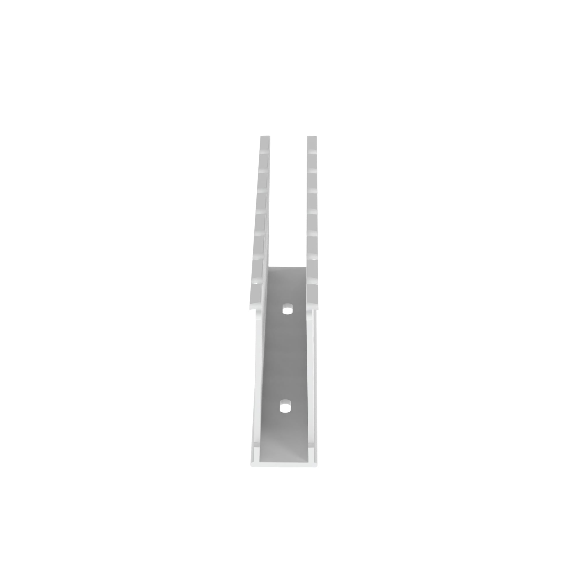 Slotted Duct, Halogen Free,1X3X6FT,White 