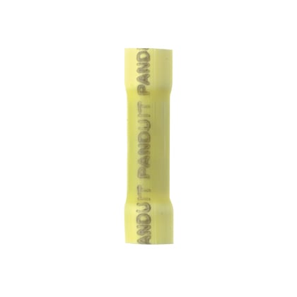 Pan-Term BSV10X-D Butt Splice, Yellow,