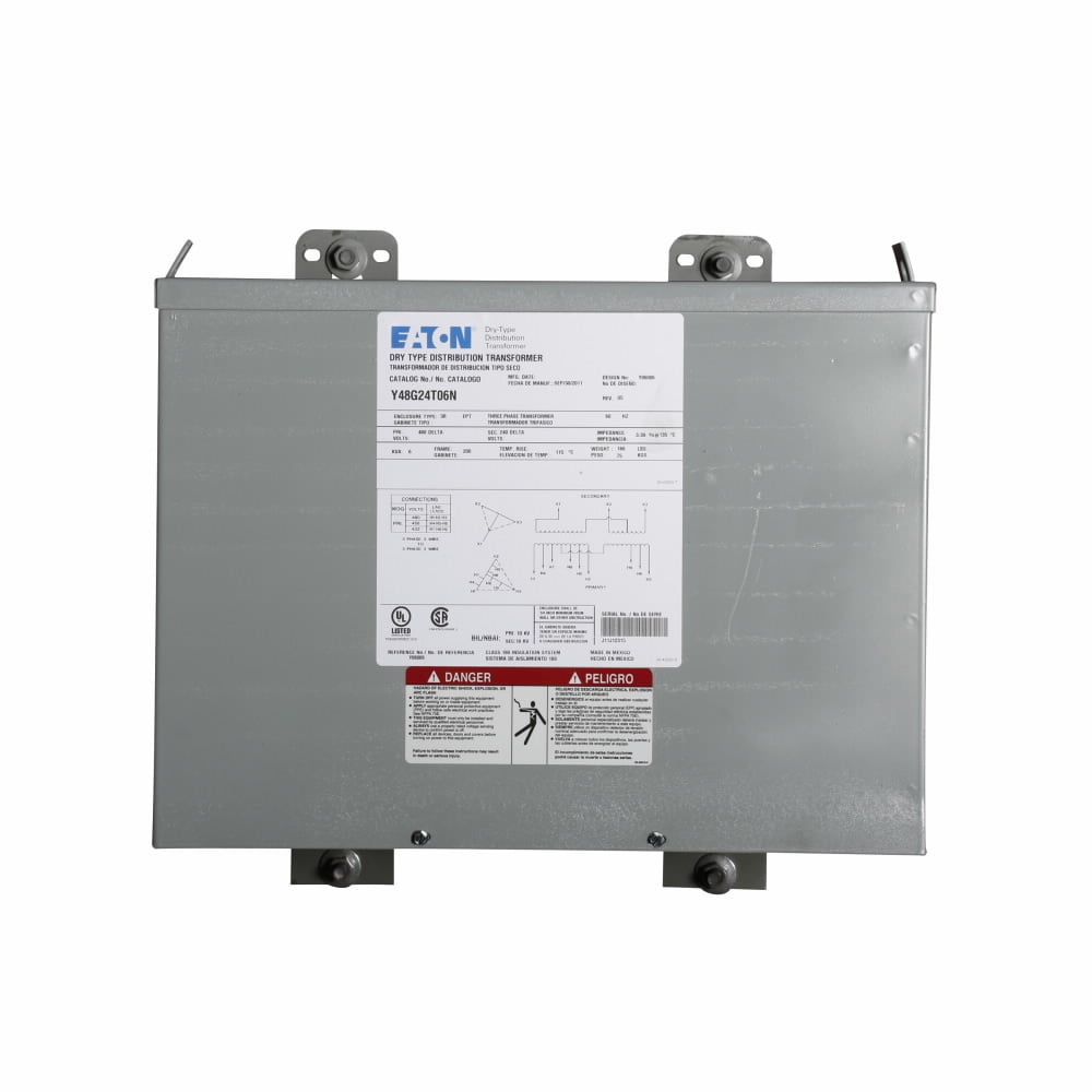 6 KVA Type EPT Transformer 3PH 480V