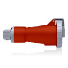 20 Amp, 480 Volt 3-Phase, IEC 309-1 & 309-2, 3P, 4W, North American Pin & Sleeve Connector, Industrial Grade, IP67, Watertight, - Red