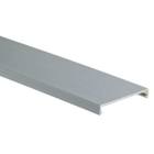 Duct Cover, PVC, 0.75W X 6FT, LGray      