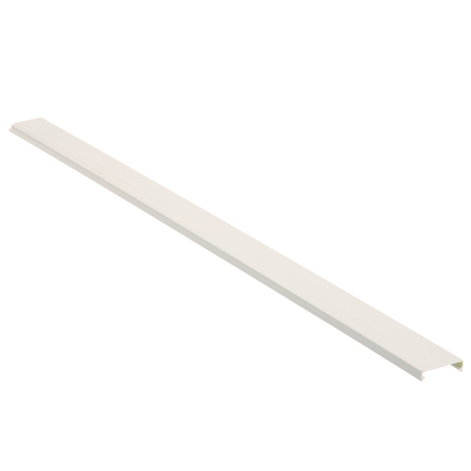 Duct Cover, PVC, 1W X 6FT, White         