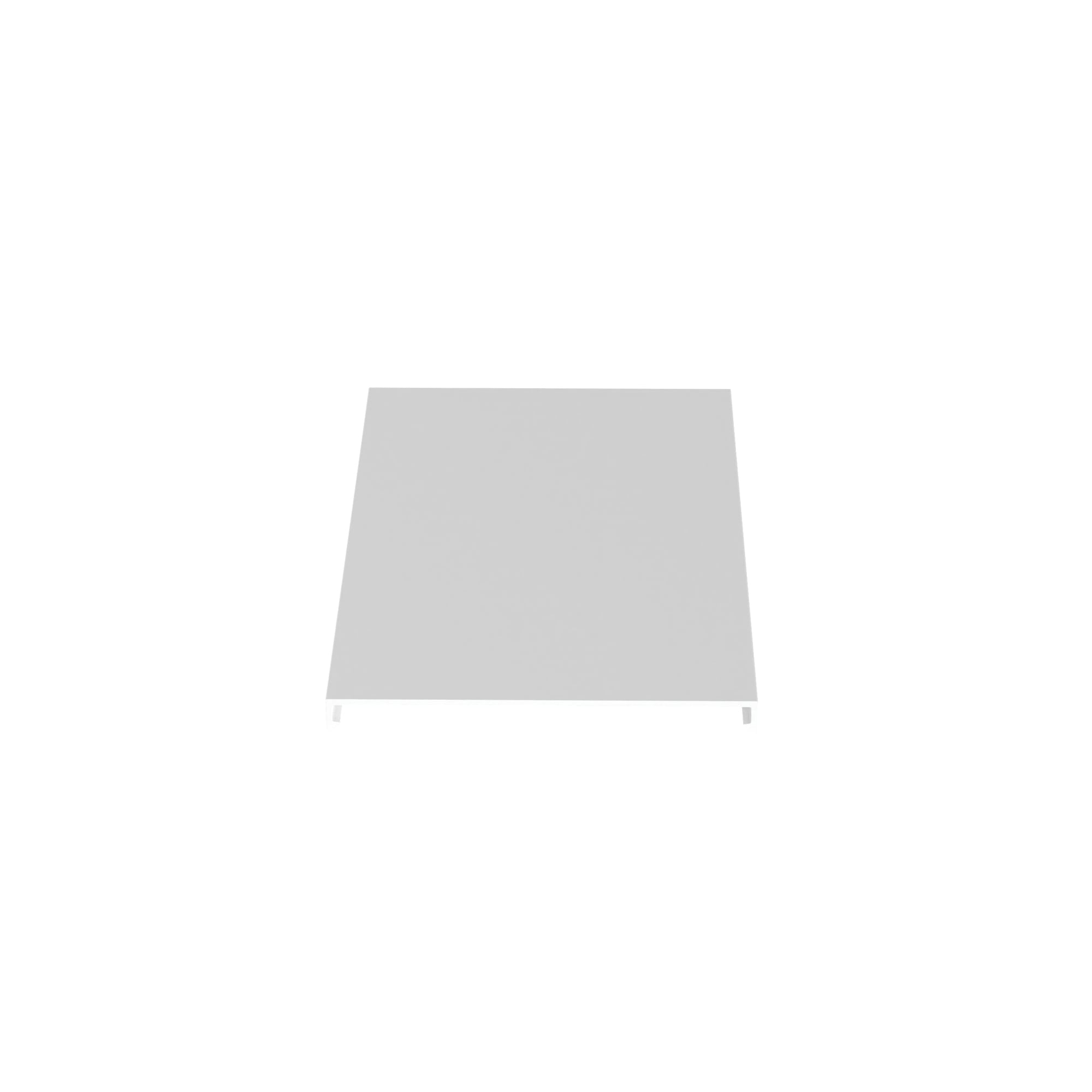 Duct Cover, PVC, 4W X 6FT, White         
