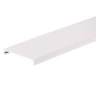 Duct Cover, Halogen Free, 2W X 6FT, White