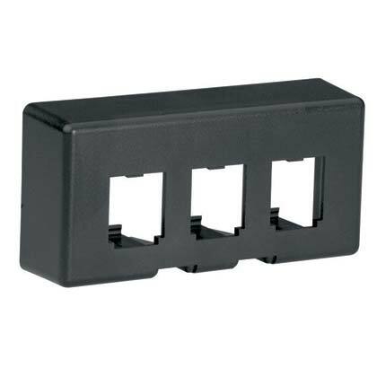 Furniture Faceplate, 3 Port, Knoll Morri