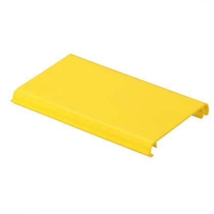 Channel Cover, Hinged, Snap-On, 4IN x 4IN 