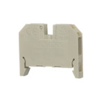 TERMINAL BLOCK,1-TERM,BEIGE,6MM,26A SINGLE TERMINAL, 6MM, SIZE 2,5 SCREW CONNECTION ON BOTH SIDES THERMOPLAST THROUGH-TYPE TERMINAL