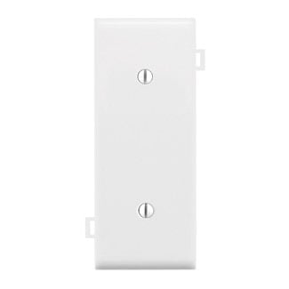 Sectional Wall Plate, Blank Middle Section, White