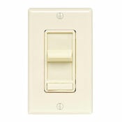 SureSlide 1.5A Quiet Step Fan Speed Control, Single Pole or 3-Way, Ivory