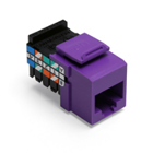 Category 3 QuickPort Connector, Purple