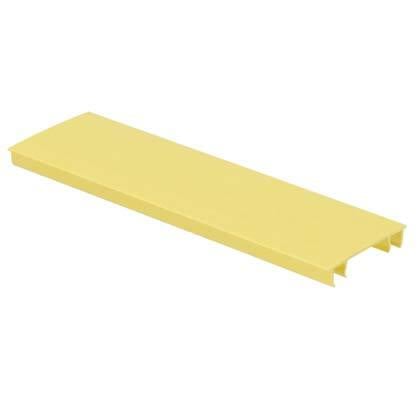 Channel Cover, Hinged, Snap-On, 2IN x 2IN 