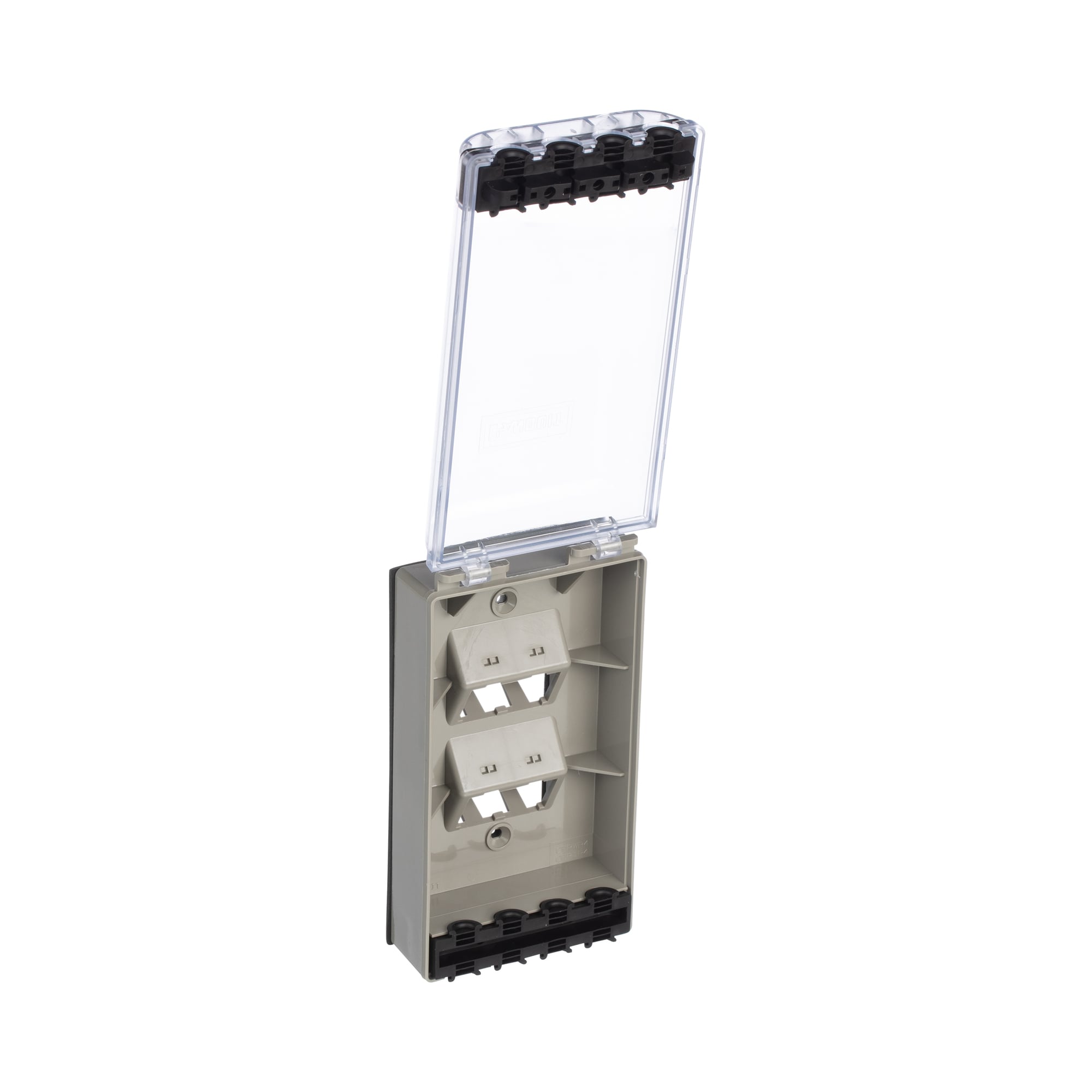 Faceplate, 4 Port, Water Resistant, Indu