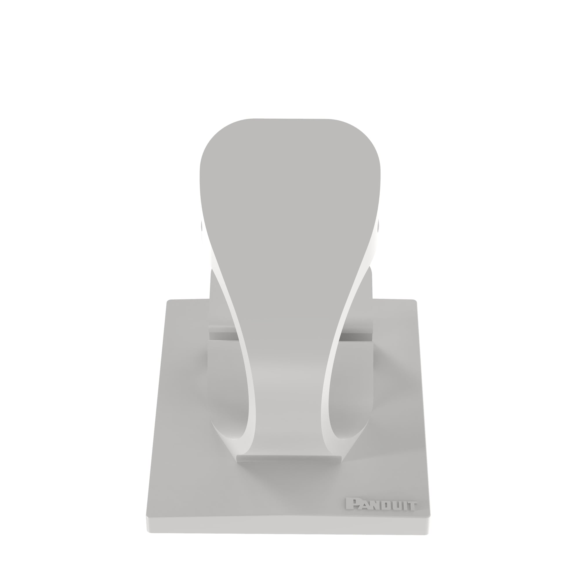 Latching Wire Clip, Adh.,  .50IN (12.7mm)