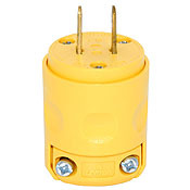 Plug, Vinyl 2 Wire 15 Amp