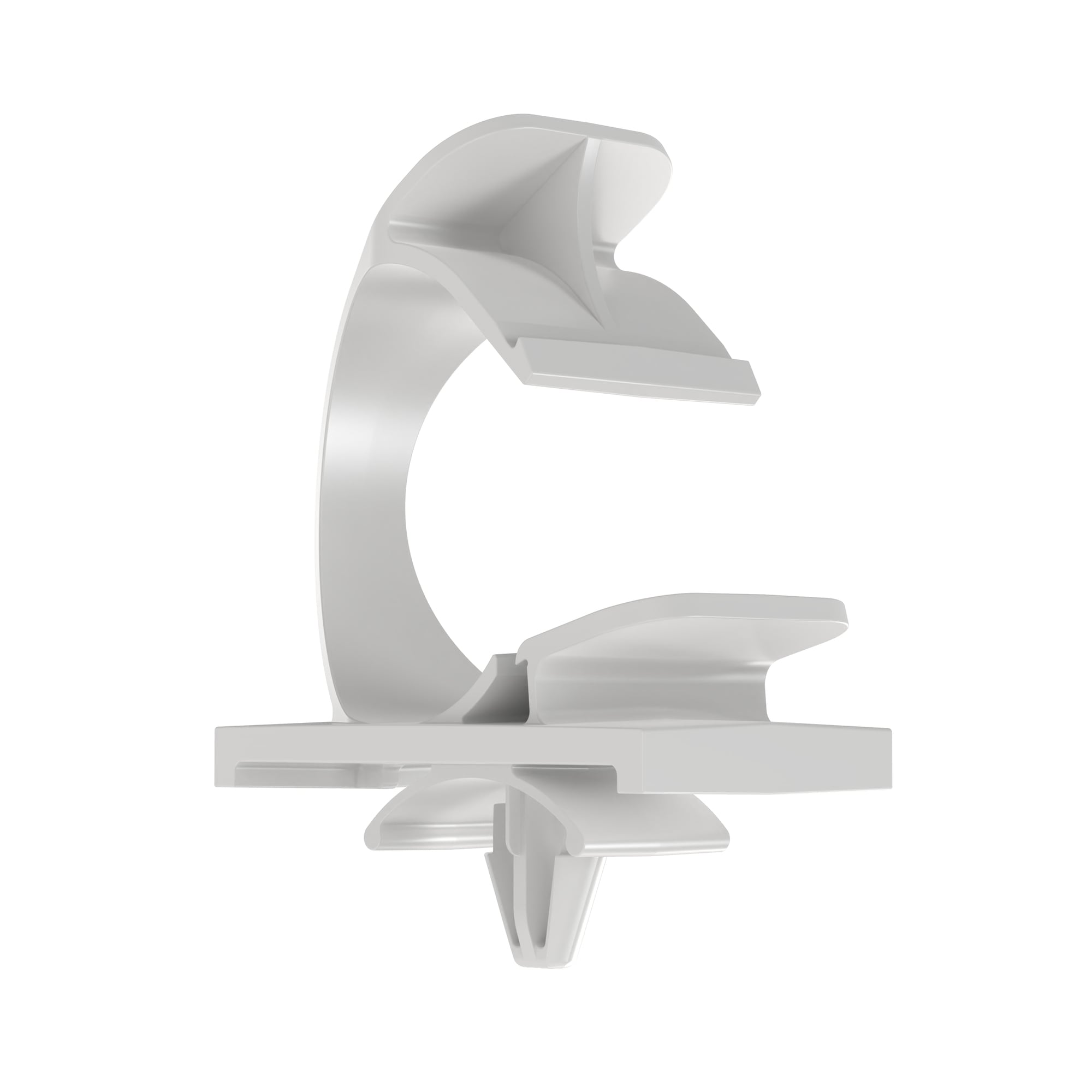 Latching Wire Clip, Push Mount,  .75IN (1