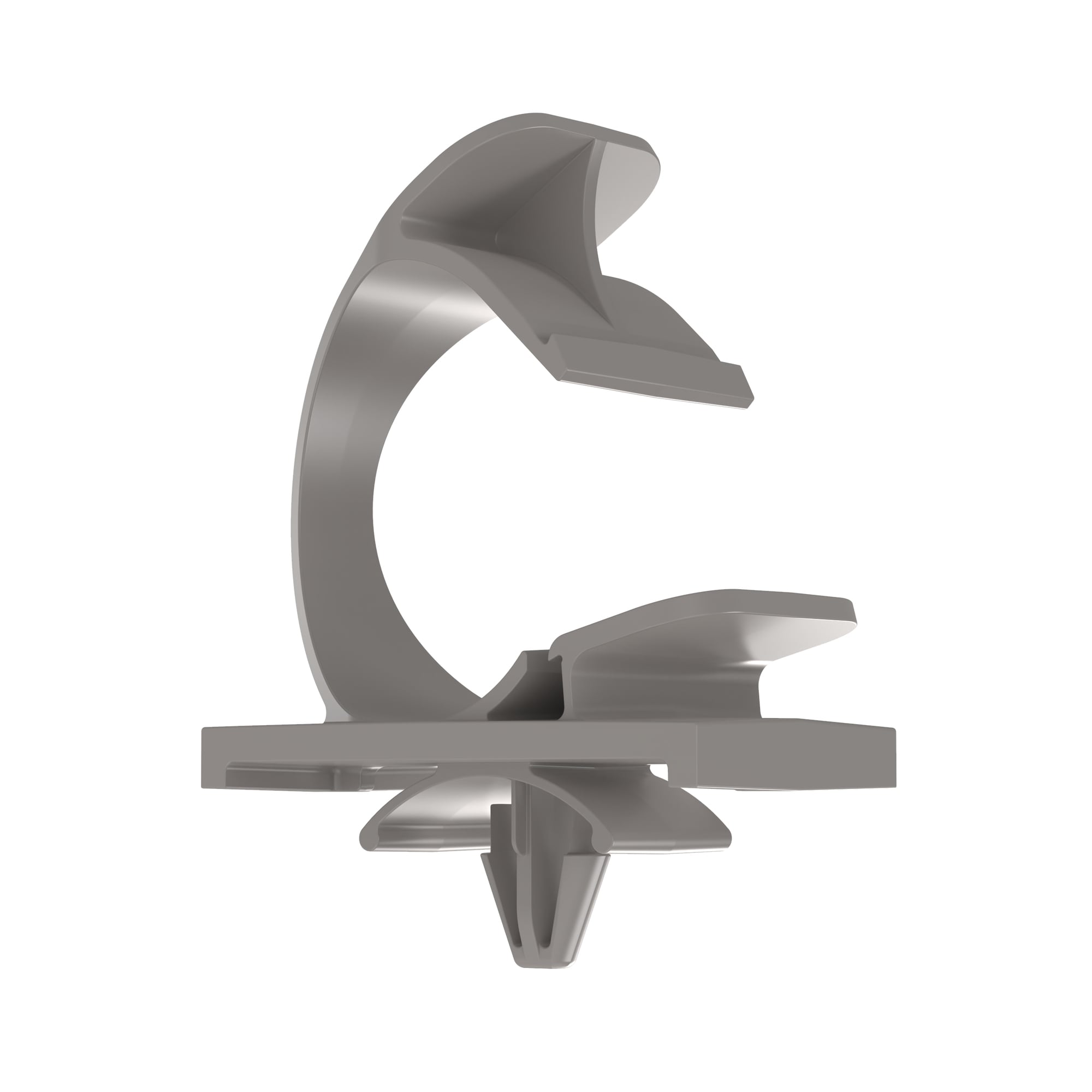 Latching Wire Clip, Push Mount,  .75IN (1
