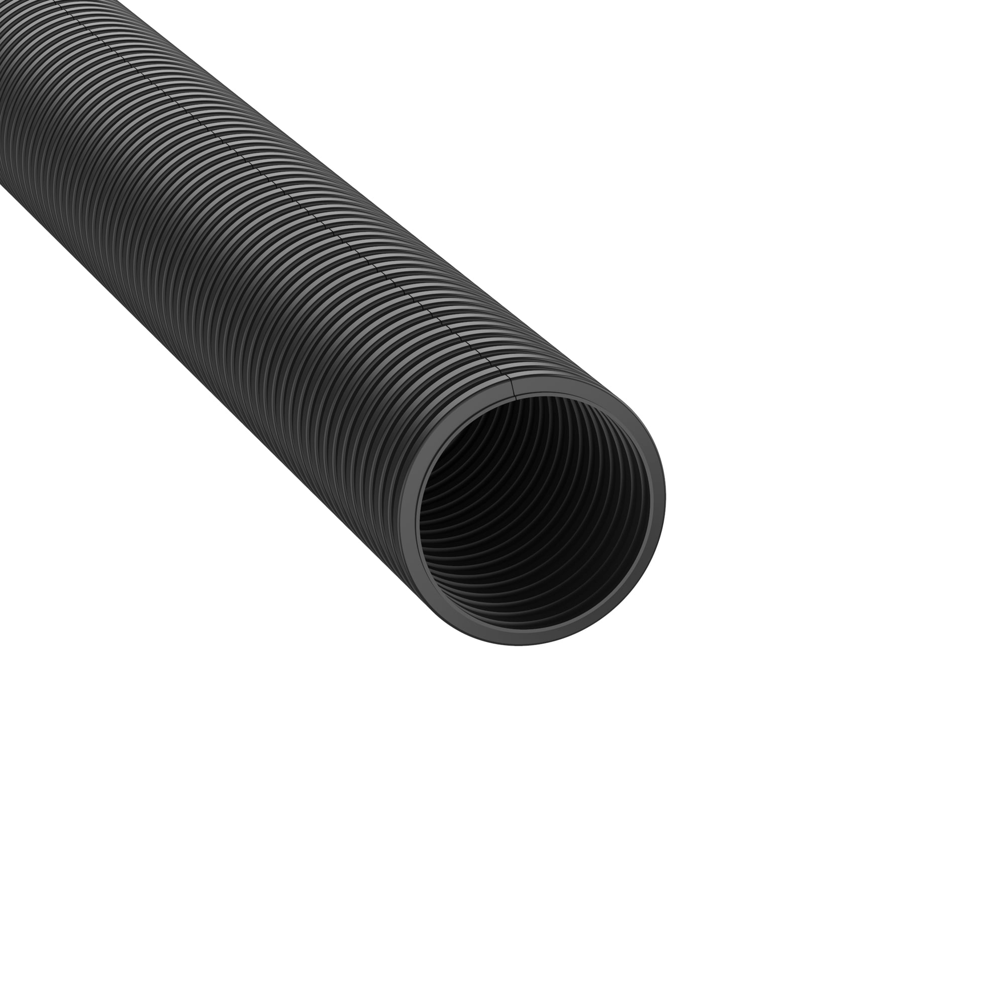 Corr. Loom Tubing Slit, 1IN (25.4mm) X 10