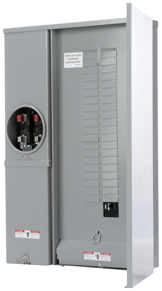 MC4040B1200SECW MC 40 Spaces, 40 Circuts, 200 Amp, 4 Jaw, OH, UG, Ringed, Surface, EU W