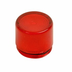Eaton 10250T pushbutton lens, 10250T series, PresTest Pushbutton Lens, Red actuator, Plastic, Legend: Blank legend