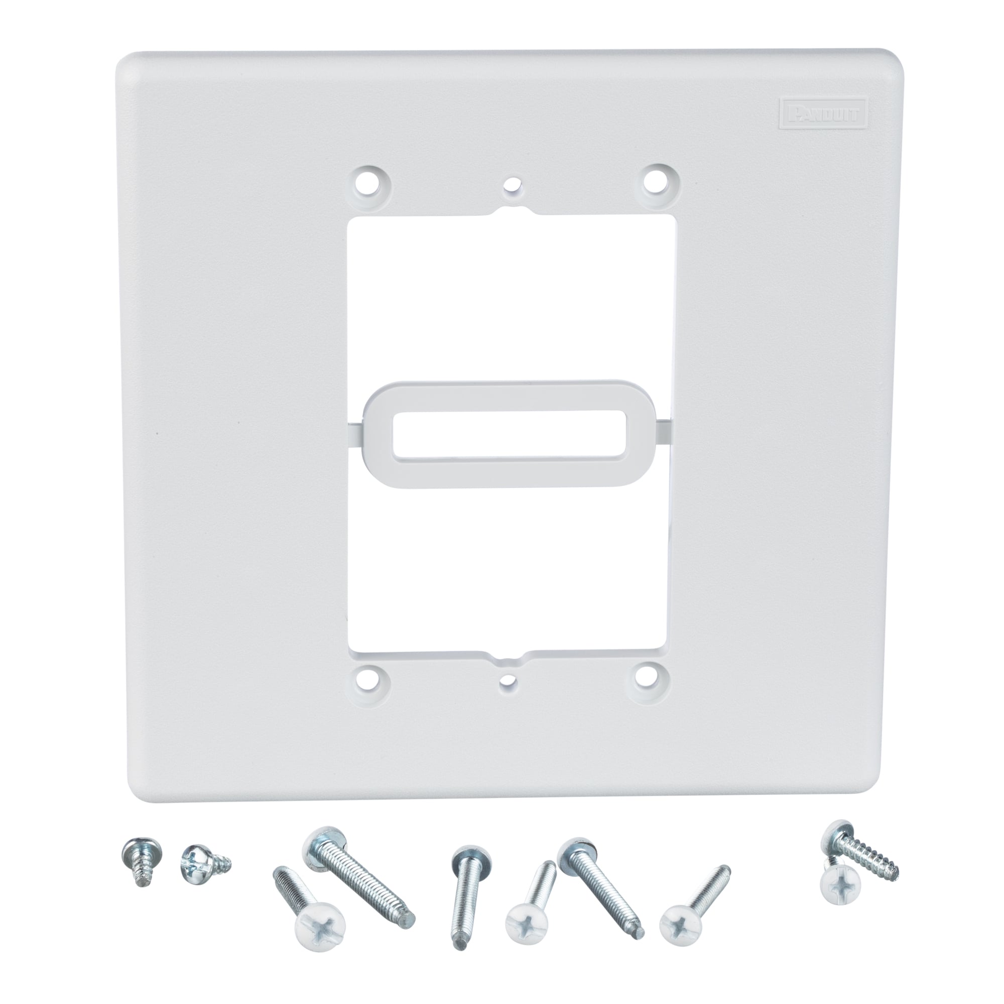 Box Adapter, In Wall, White             