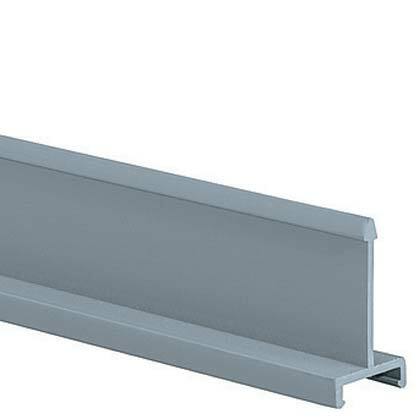 Solid Duct Divider Wall, PVC, 4INH X 6FT  