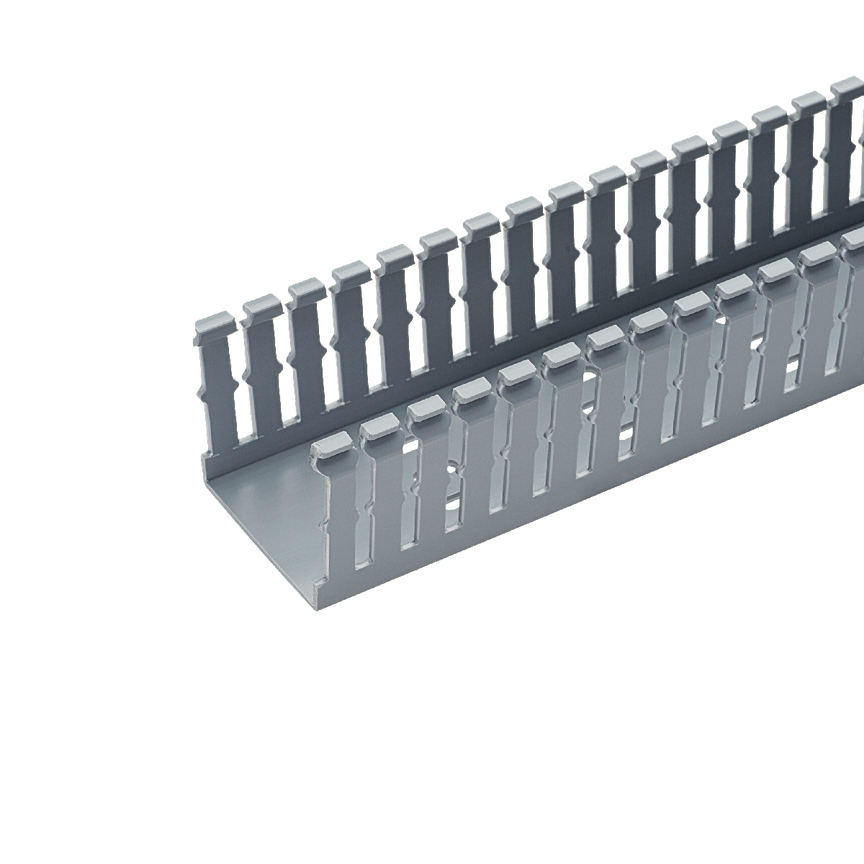 Narrow Slotted Duct, PVC, 4 X 5 X 6FT    