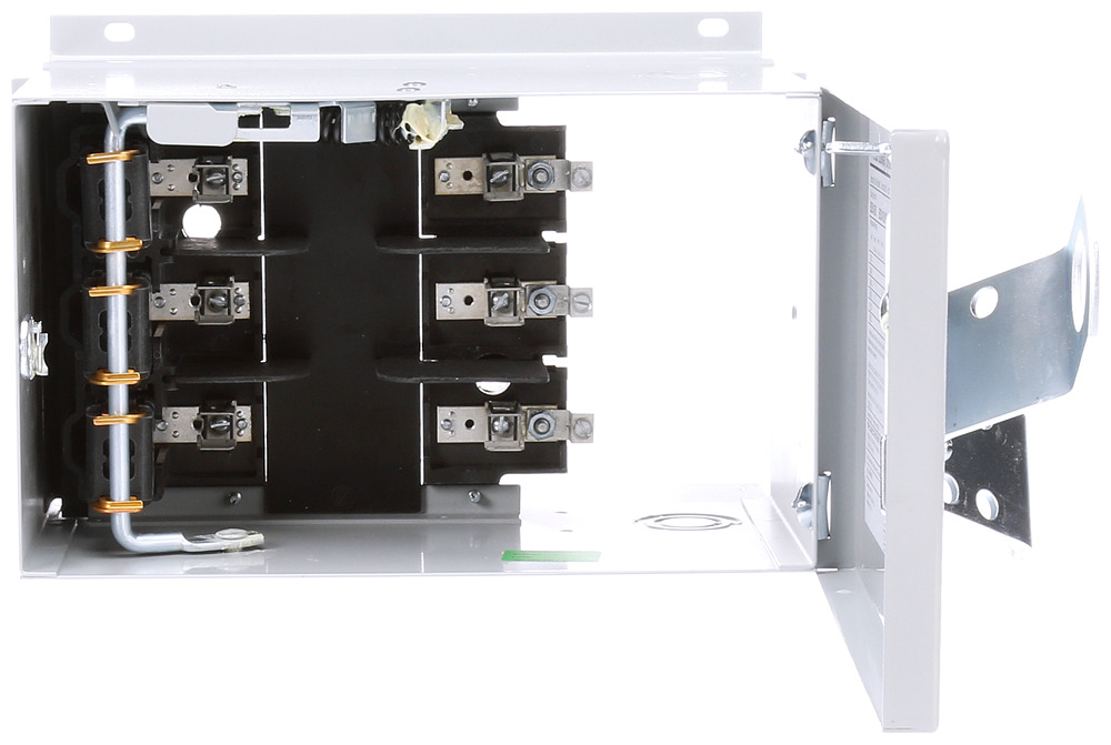  Low Voltage I-T-E Fusible Vacu-Break switch plug. Floor-operable with teminal protection. For BD Plug-in. Rated 250V AC/DC (200A) 3-Phase 3-wire. Horsepower Standard (NEC) 25, Max (Time Delay) 60.