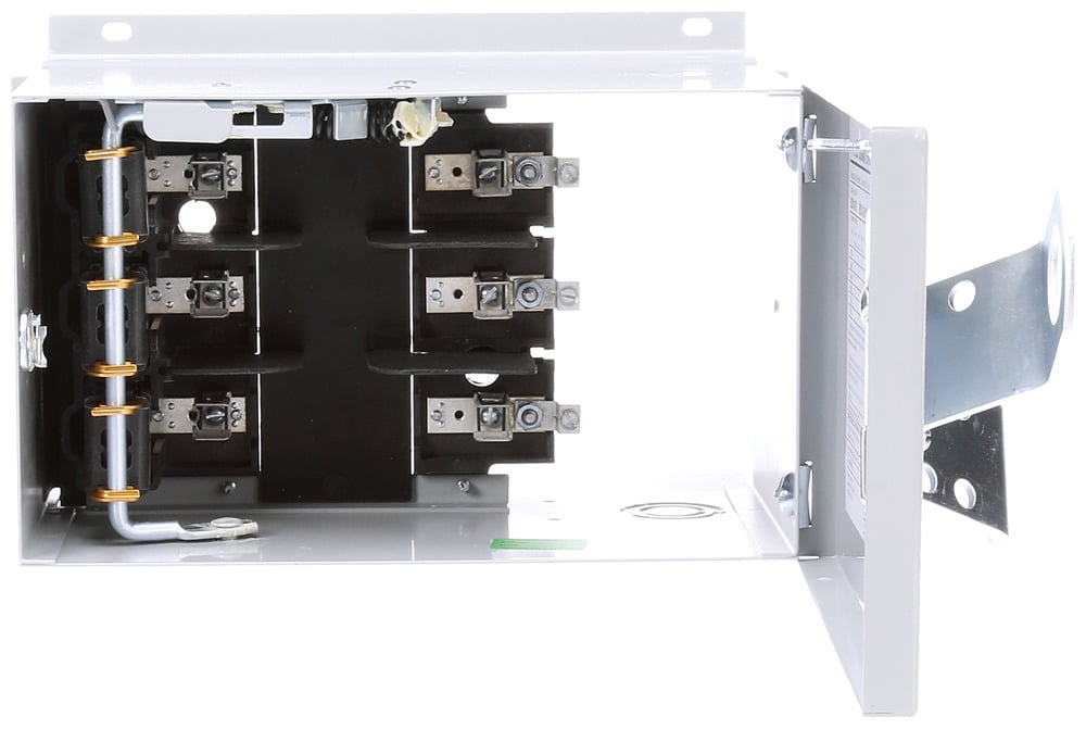  Low Voltage I-T-E Fusible Vacu-Break switch plug. Floor-operable with teminal protection. For BD Plug-in. Rated 250V AC/DC (30A) 3-Phase 3-wire. Horsepower Standard (NEC) 7-1/2, Max (Time Delay) 20.