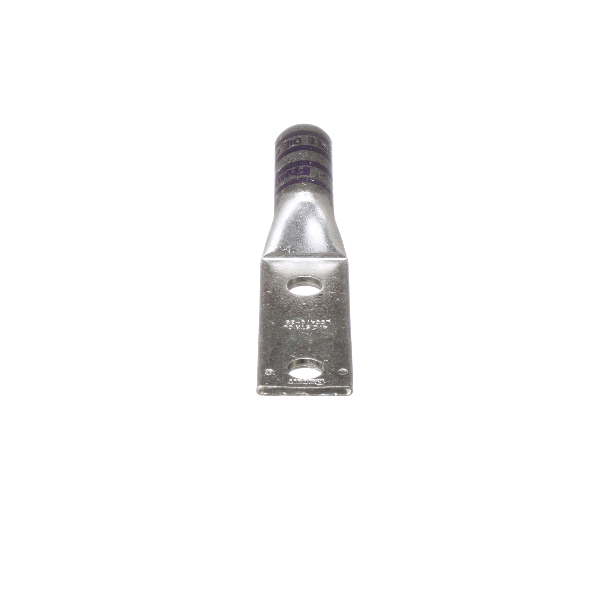 Copper Compression Lug, 2 Hole, 4/0 AWG,