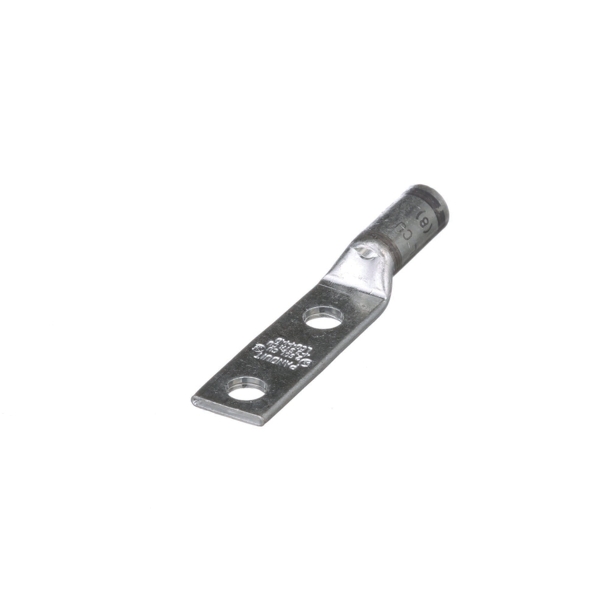 Copper Compression Lug, 2 Hole, #4 - #3 
