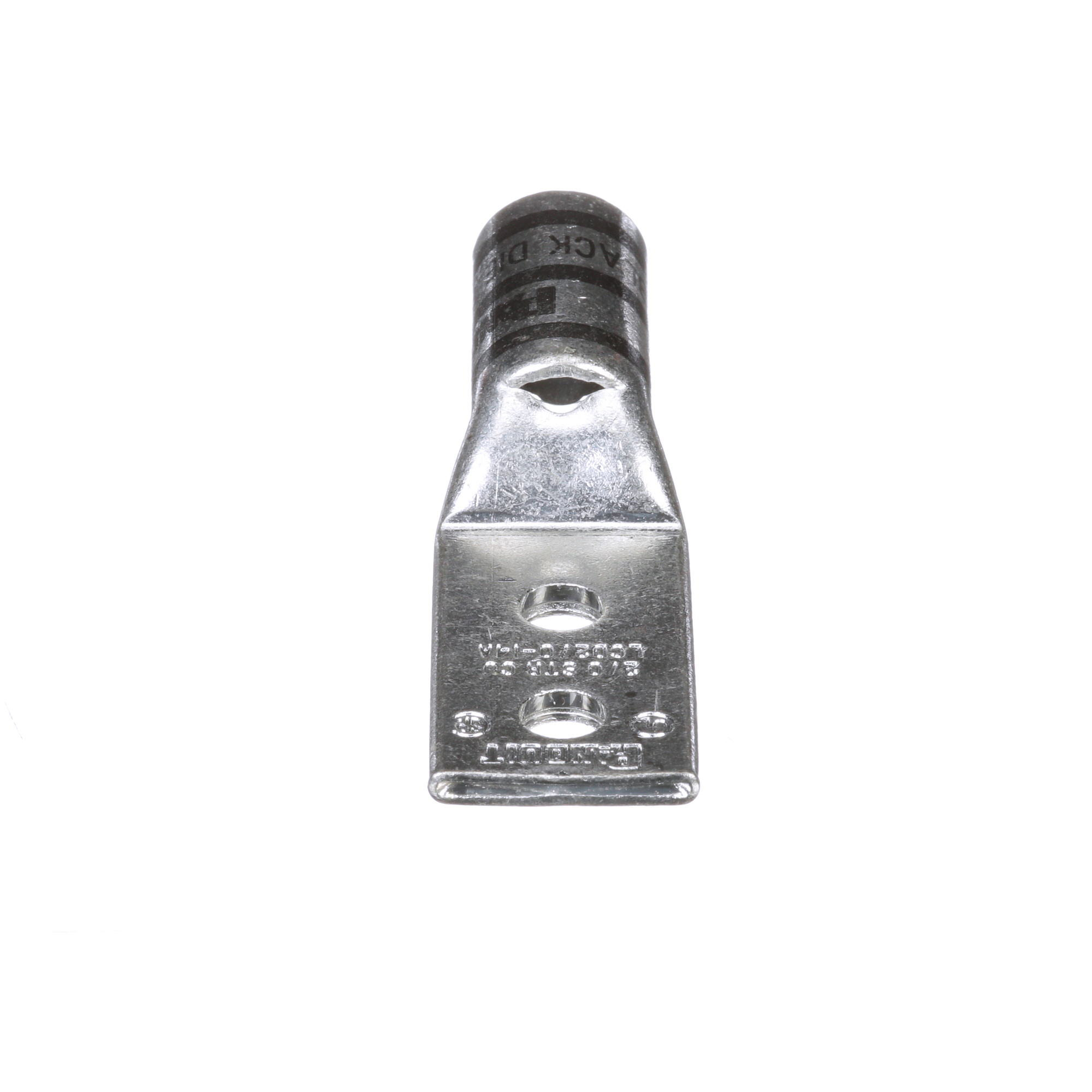 Copper Compression Lug, 2 Hole, 2/0 AWG,