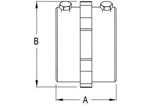 Coupling, Set Screw, Steel, Size 4 Inch Crescent Electric Supply Company